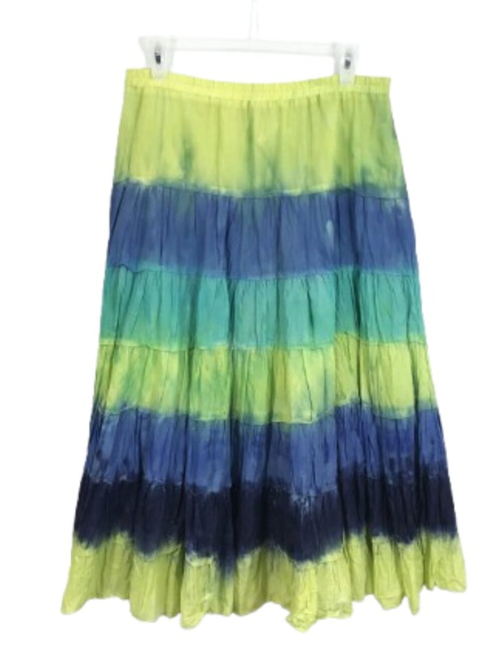 Vintage Tie Dye Maxi Skirt Multicolor PM